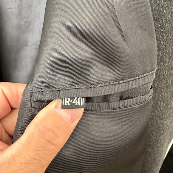 Andre Villard Paris 40R Full Length Wool/Cashmere coat - Picture 5 of 5